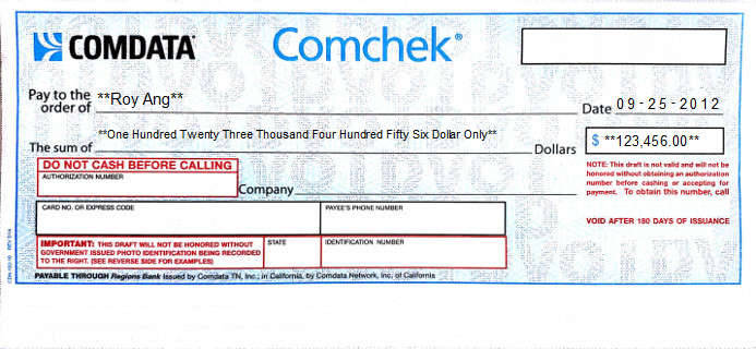 Check Writing Printing Software For United States Of America Banks